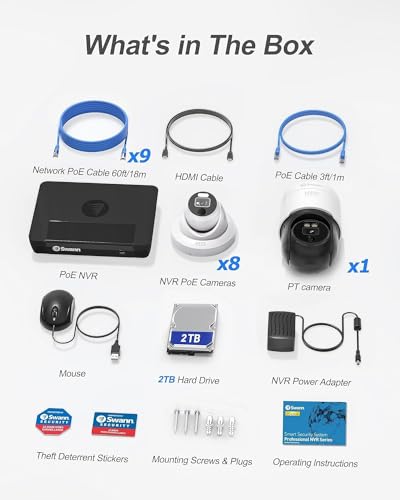 SWANN Pro 4K Ultra HD Security Camera System