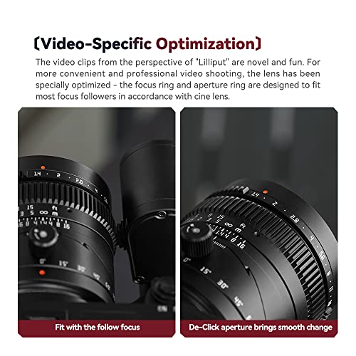 50mm F1.4 Tilt Lens for Nikon Z-Mount Cameras