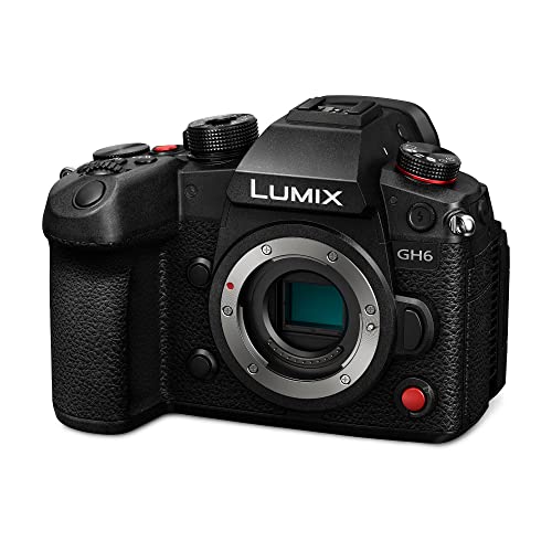 Panasonic LUMIX GH6 Mirrorless Camera - DC-GH6BODY Black