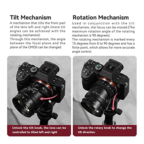50mm F1.4 Tilt Lens for Nikon Z-Mount Cameras