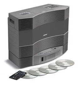 Bose Acoustic Wave Music System II with 5 CD Changer III - Titanium Silver