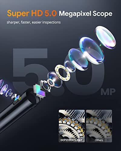5.0MP Dual Lens Endoscope Camera for Mechanics VIP