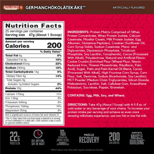 BSN Syntha-6 Whey Protein Mix, Cold Stone Flavor