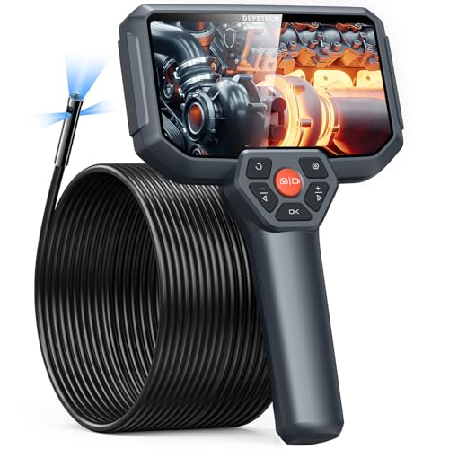 DEPSTECH 1080P HD Sewer Inspection Camera with 50ft Cable