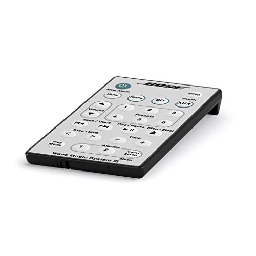 Platinum White Bose Wave Music System III Remote VIP Shop