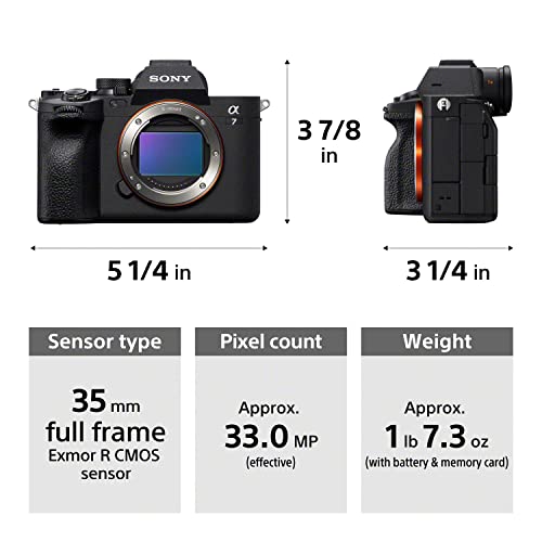 Sony Alpha 7 IV Mirrorless Camera, Body Only