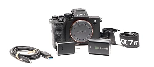 Sony Alpha 7 IV Mirrorless Camera, Body Only