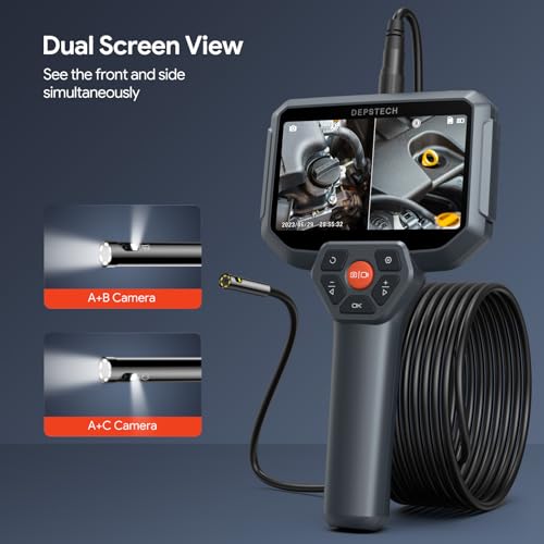 DEPSTECH 1080P HD Sewer Inspection Camera with 50ft Cable