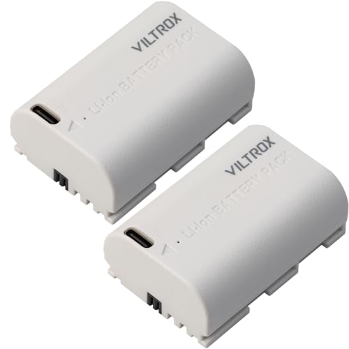 VILTROX LP-E6 Camera Battery 2-Pack Canon EOS