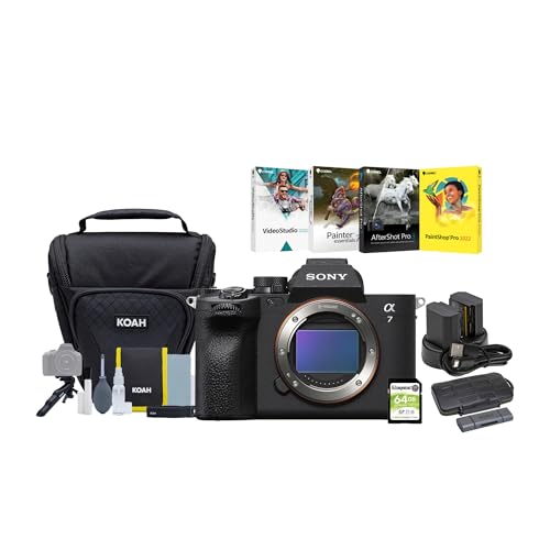 Sony Alpha 7 IV Mirrorless Camera Bundle (6 Items)