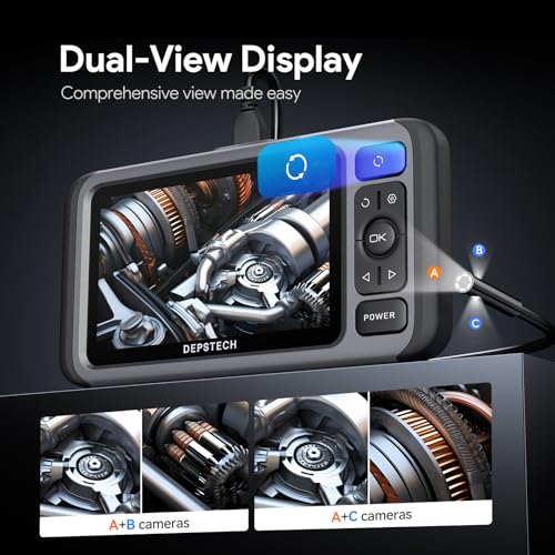 DEPSTECH Borescope Triple Lens Inspection Camera VIP Kit