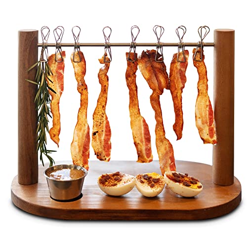Bacon Clothesline Tiered Tray for Charcuterie Board Display