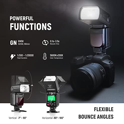 NEEWER NW645II-C TTL Flash Speedlite for Canon EOS