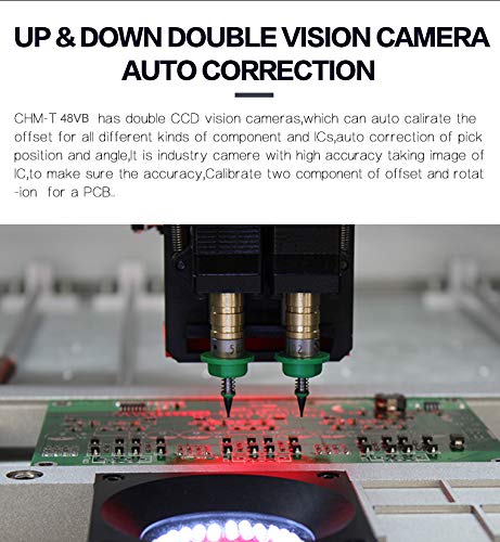 CHMT48VB SMT Pick and Place Machine with Vibration feeder