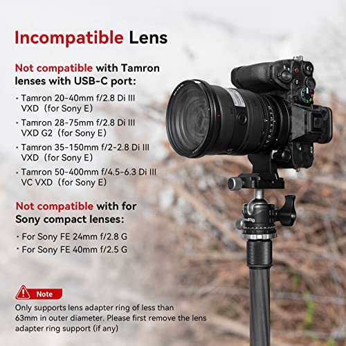 SmallRig Rotatable Collar Mount Plate for Sony Alpha