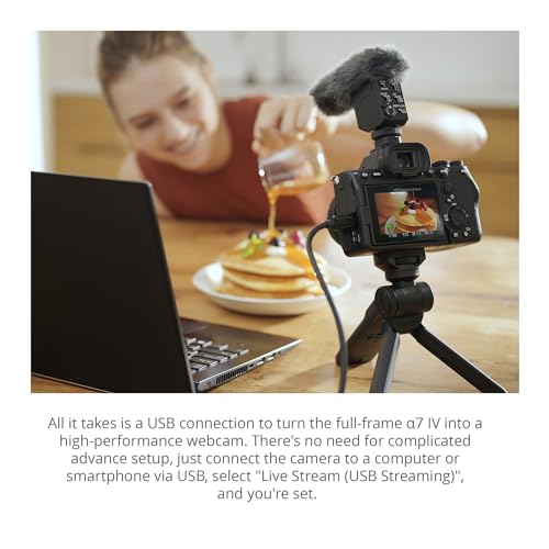Sony Alpha 7 IV Mirrorless Camera Bundle (6 Items)