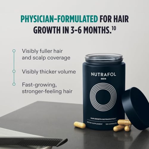 Nutrafol Men's Hair Growth Supplements - Dermatologist Recommended