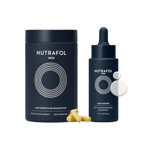 Nutrafol Men's Hair Growth Supplement and Hair Serum