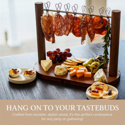 Bacon Clothesline Tiered Tray for Charcuterie Board Display
