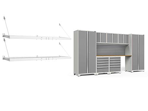 NewAge Products Pro Series Platinum 10pc Garage Cabinet