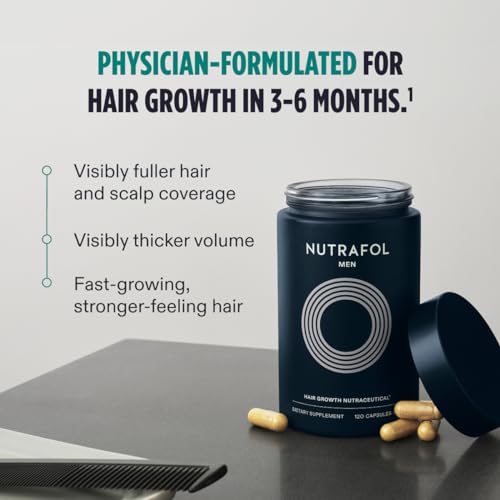 Nutrafol Men's Hair Growth + Collagen Peptides - 1 Month Supply