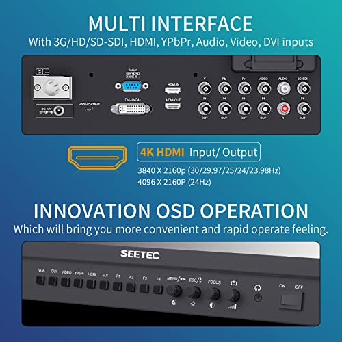 SEETEC 21.5" 3G SDI 4K HDMI Director Monitor