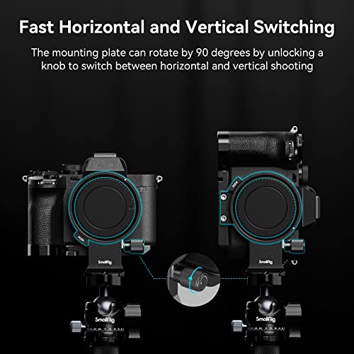 SmallRig Rotatable Collar Mount Plate for Sony Alpha
