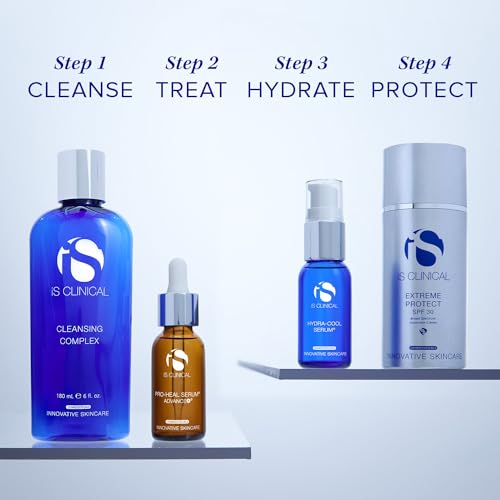 iS CLINICAL Hydra-Cool Serum, Anti-Blemish, Anti-Redness, 1 Oz