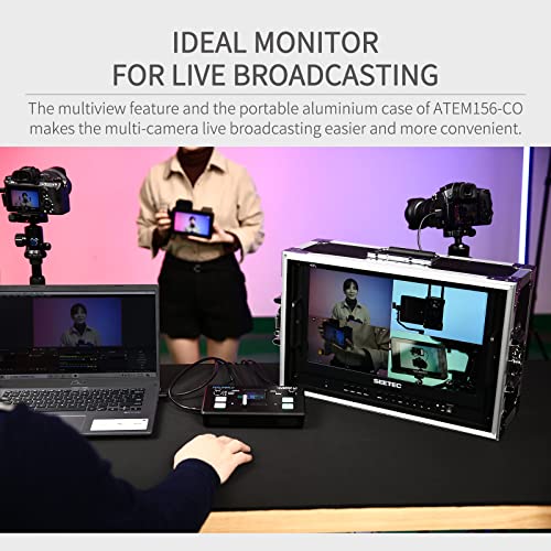 ATEM156-CO 15.6" Live Streaming Monitor for VIP Broadcast