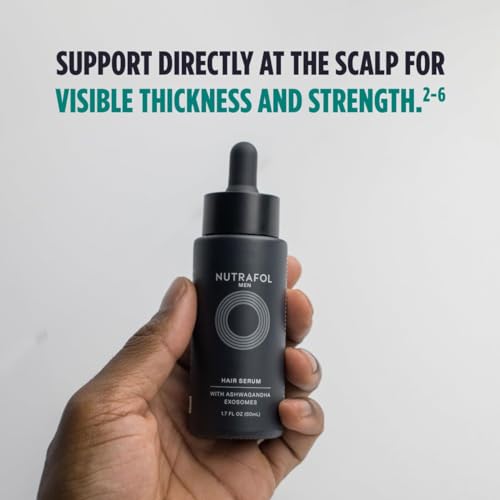 Nutrafol Men's Hair Growth Supplement and Hair Serum