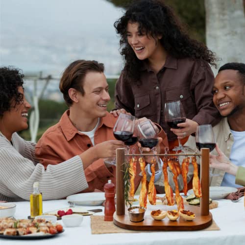 Bacon Clothesline Tiered Tray for Charcuterie Board Display