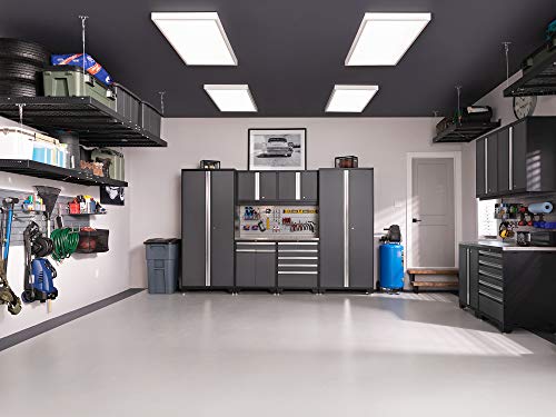 NewAge Pro Series Platinum 10 Piece Garage Cabinet