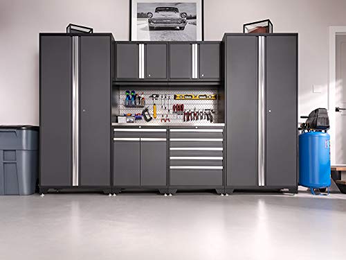 NewAge Pro Series Platinum 10 Piece Garage Cabinet