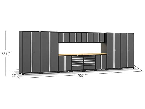 NewAge Pro Series 14 Piece Gray Garage Cabinet