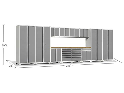 Pro Series Platinum 14 Piece Set, Garage Cabinets
