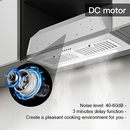 AMZCHEF 30 Inch Stainless Steel Range Hood VIP