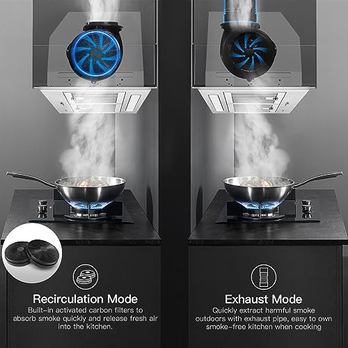 AMZCHEF 30 Inch Stainless Steel Range Hood VIP