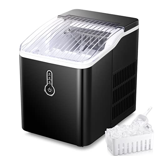 Kismile Ice Maker: Compact Machine, 9 Bullet Cubes