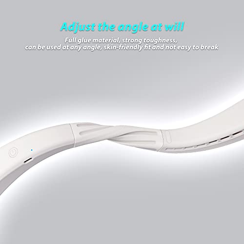 Portable Bladeless Neck Fan for VIP Shoppers, USB Rechargeable