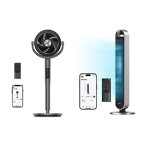 Remote Controlled Quiet Standing Fan & Upgraded Smart Tower