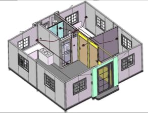 Portable Prefab Tiny Mobile Home for VIP Smart Shopper