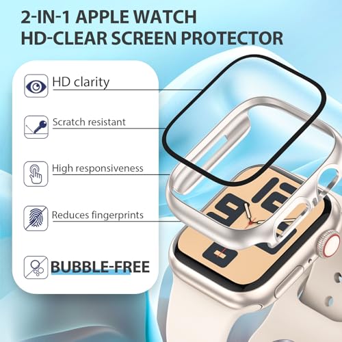 40mm Apple Watch SE Case with Screen Protector