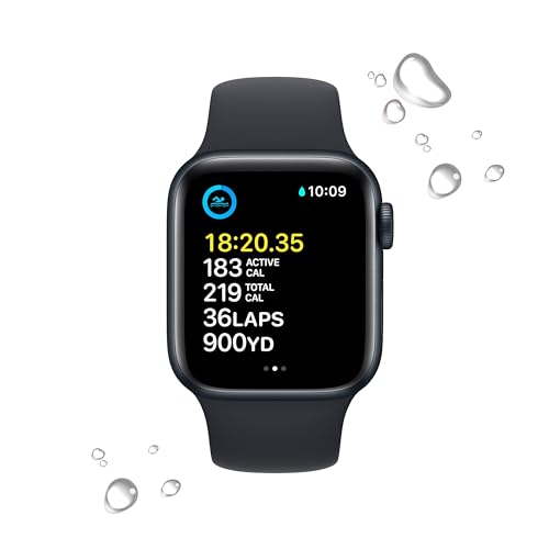 Renewed Apple Watch SE (2nd Gen) - Midnight Black