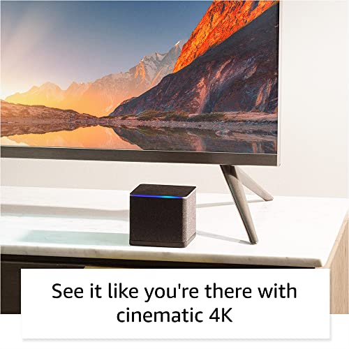 Fire TV Cube: Hands-free streaming with Alexa, Wi-Fi, 4K