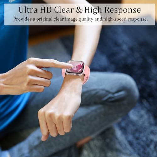 6 Pack Tempered Glass Screen Protector Apple Watch