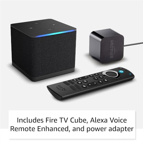 Fire TV Cube: Hands-free streaming with Alexa, Wi-Fi, 4K