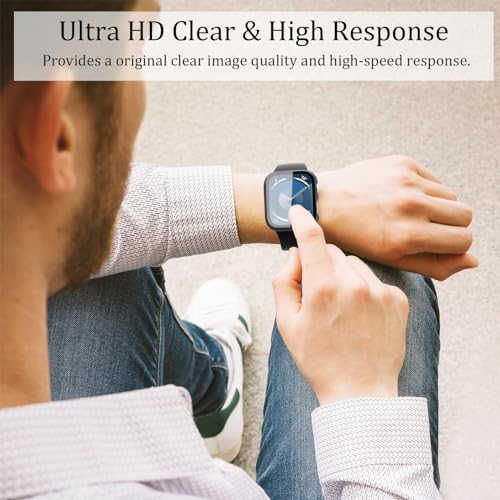 6 Pack Tempered Glass Screen Protector Apple Watch