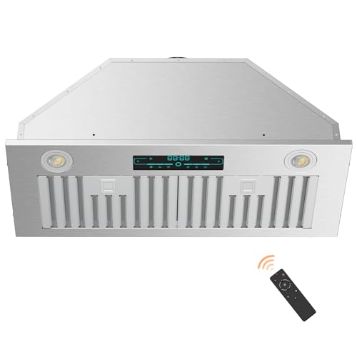 30" Insert Range Hood, 850 CFM Stainless Steel