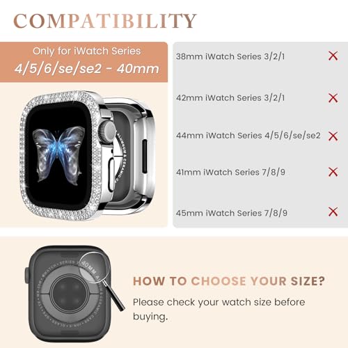 VIP Bling Apple Watch Case 40mm Series 6