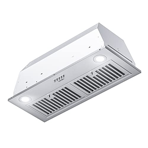 Hermitlux 30" Stainless Steel Range Hood, 3 Speed